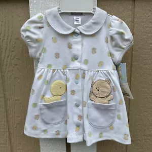New Vintage Carter's Baby Bubbles Frog Duck Dress Bloomers Girl’s Size 6 Months - Picture 1 of 9