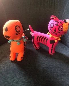 Luis Fitch Cat Dog Day Of Dead Halloween Limited Ed - Picture 1 of 5