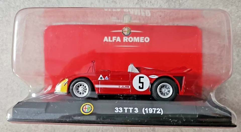 ALFA ROMEO SPORT COLLECTION 33 TT 3 (1972) MODELLINO AUTO ORIGINALE (V2) - Immagine 1 di 1