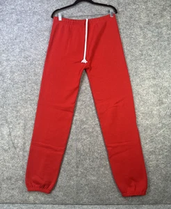 VTG sweatpants Jogger Pants boys Size 30 Red Comfort Stretch Waistband - Picture 1 of 5