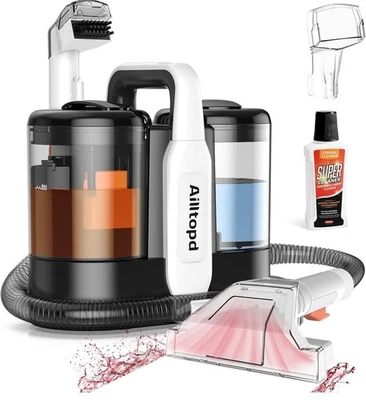 Portable Carpet & Upholstery Spot Cleaner Machine Powerful Suction&Deep Cleaning - Image 1 of 4
