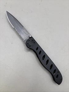 Gerber Evo Large Flipper Pocket Knife Liner Lock Combo Edge Blade - Picture 1 of 2