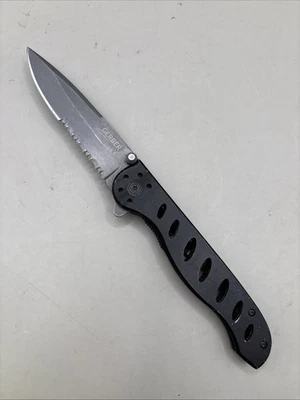 Gerber Evo Large Flipper Pocket Knife Liner Lock Combo Edge Blade - Image 1 of 2