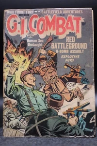 GI Combat (1952) #18 Dick Dillin Cover Charles Nicholas Art Pre-Code War GD - Picture 1 of 3