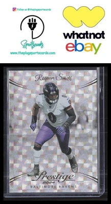 2024 Panini Prestige #24 Roquan Smith Hyper Xtra Points Baltimore Ravens - Image 1 of 2