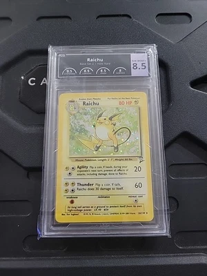 Pokemon Raichu Holo Card 16/130 Base Set 2, Near Mint NM Condition - Image 1 of 2