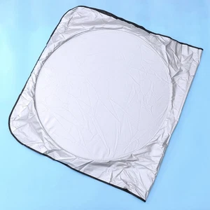 Pare-brise intérieur double anneau pare-soleil bloc thermique cache anti-UV - Photo 1/11