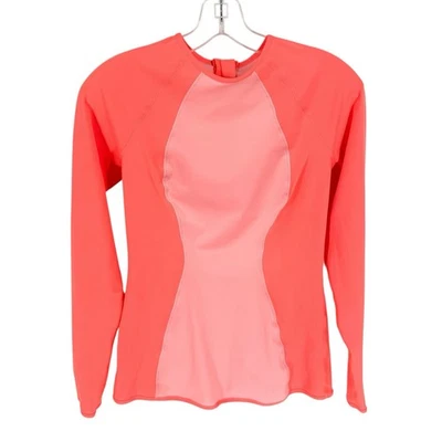 Camisa de natación Lululemon Board Balance protección contra erupciones para mujer talla 8 coral cremallera trasera Foto 1 de 4
