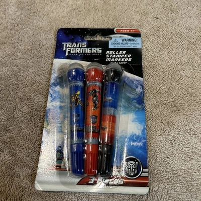 Marcadores estampadores de rodillos Transformers Dark of the Moon Foto 1 de 4