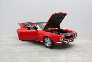 ERTL AMERICAN MUSCLE 1:18 CHEVROLET CAMARO 1967 Z-28 RED CAR Model - Picture 1 of 9
