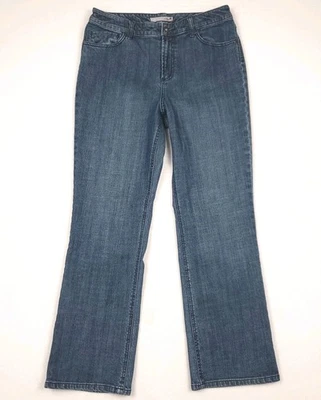 Chico's Platinum Women's Quartz Jeans Size 1.5 Short Blue Embellished Pockets - Image 1 of 4