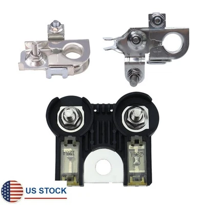 3Pcs For 2011-2014 Ford F-150 F150 Positive/Negative Battery Terminals Fuse Kit Foto 1 de 4