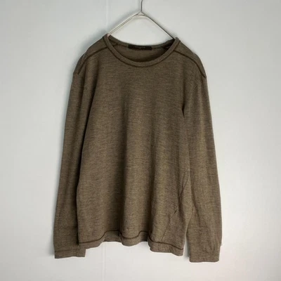 w3326 Camiseta Louis Vuitton Manga Larga - Logo LOUIS VUITTON PARIS, Marrón, Foto 1 de 4