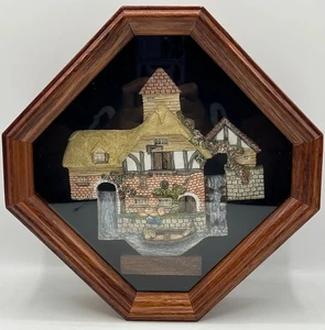 David Winter "Pershore Mill" gerahmter Holzschattenkasten, handgefertigt und handbemalt - Bild 1 von 8