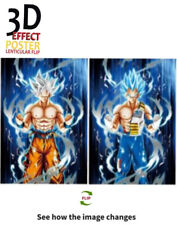 Dragon Ball GT Poster Goku & Vegeta SSJ4 w/Fusion 12inx18in Free Shipping