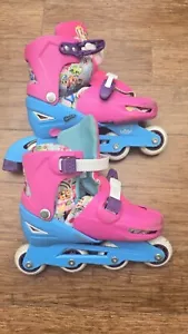 Childrens Adjustable Inline Roller Boots UK Size 1 - 4 - Picture 1 of 8