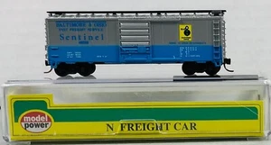 Model Power - N Scale - B & O Sentinel Box Car 46008 - No. 3701 - Picture 1 of 14