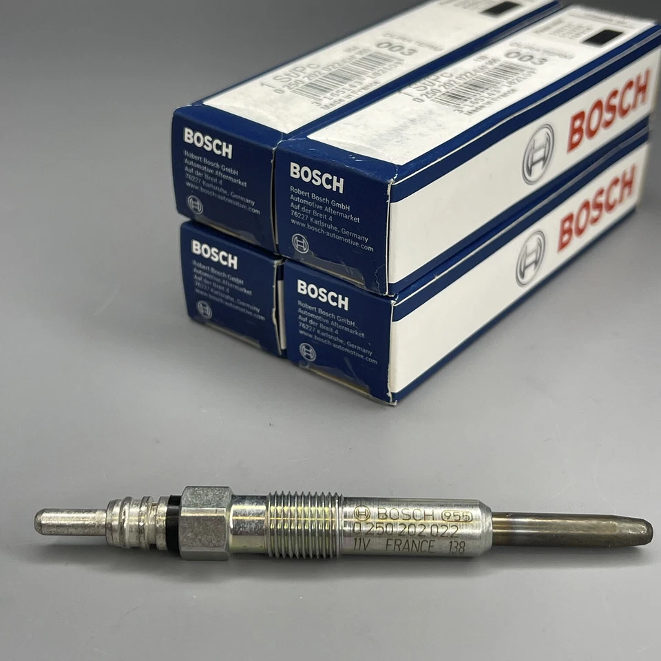 BOSCH Diesel Glow Plugs 4PCS For VW Golf Beetle Jetta AUDI Diesel 1.9 N10140105 - Image 1 of 4