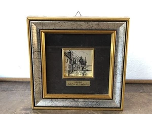 UDINE - Salita Al Castello - Colizzi D. Quadro Su Lastra Argento 925 - Foto 1 di 4