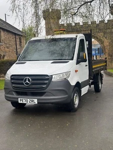 No vat Mercedes sprinter tipper 315cdi euro6 automatic 170k ready for work - Picture 1 of 6