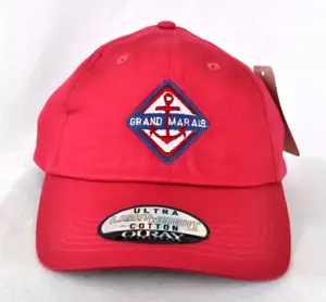 *GRAND MARAIS MICHIGAN* Cappello berretto a palla leggero barca a vela *OURAY 51226* - Foto 1 di 4