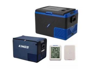 Kings Escape 65 Fridge/Freezer 12/24V+ Cover + Wireless Fridge Thermometer - Picture 1 of 1