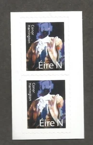 2025 IRE 6th ISSUE ART ON A STAMP III CONOR HARRINGTON BOOKLET COLLECTORS PAIR - Picture 1 of 1