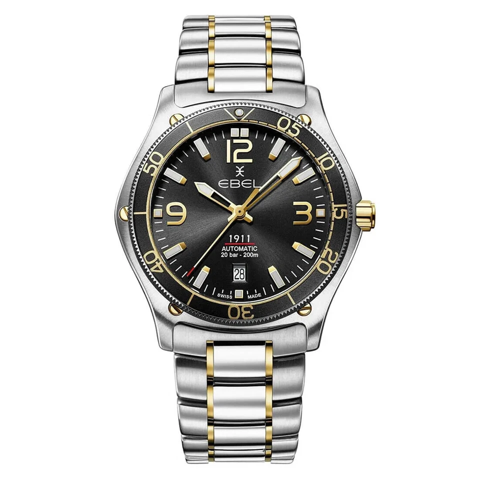 EBEL Black Men's Watch - 1911