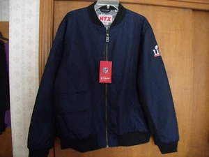 OFFICIAL SUPER BOWL LI MEN'S M STAFF BOMBER JACKET NEW WITH TAGS - Picture 1 of 9