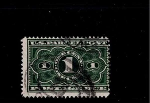 US Scott #JQ1, Single 1913 Parcel Post Postage Due 1c FVF Used - Picture 1 of 1