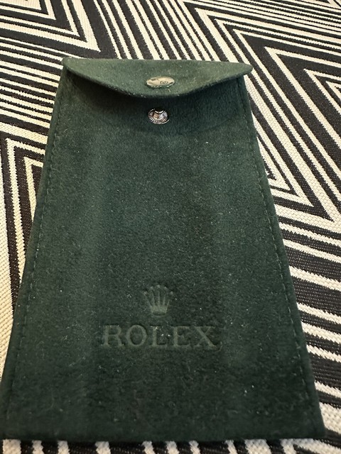 rolex service pouch for sale