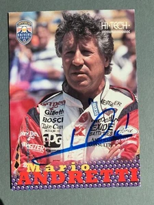 MARIO ANDRETTI Formel-1-Weltmeister 1978 signed TradingCard 6,5x9 Autogramm - Picture 1 of 2