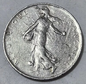 FRANCE ๐ซ๐ท ONE (1) FRANC COIN 1970 - Picture 1 of 2
