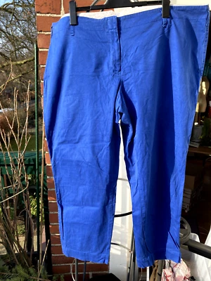 Land's End Chino royalblau Gr 58 Baumwolle  knöchellang selten getragen - Bild 1 von 4