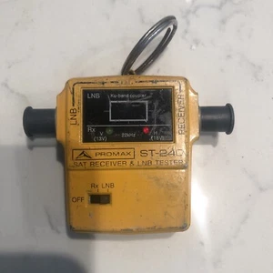 Promax St-240 Sat Receiver Lnb Tester gebraucht funktioniert - Bild 1 von 2