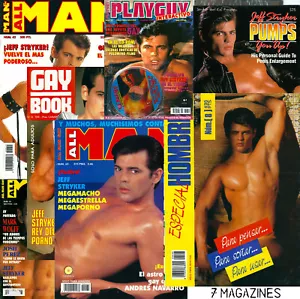 JEFF STRYKER MAGAZINE LOT THE CALIFORNIA STAR CHARLES CASPER PEYTON BI PERFORMER - Bild 1 von 1