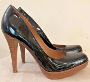 Steven by Steve Madden ""Lemore"" Damen-Plateau-Pumps aus Lackleder Gr. 5 - Bild 1 von 11