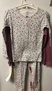 Girl's Carter's Just One You 4 Piece Pajama Set  Size 4T - Picture 1 of 4