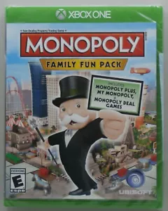 Monopoly Family Fun Pack (Xbox One, 2014) Factory Sealed - Bild 1 von 2