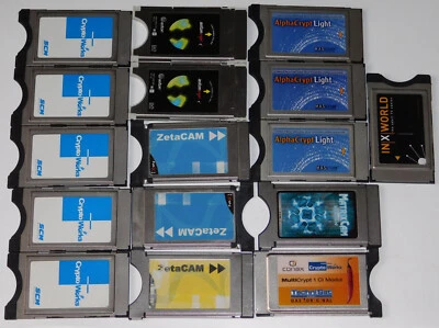 12x CryptoWorks AlphaCrypt Light Zetacam Inxworld Matrix Astoncrypt CI CAM Modul - Bild 1 von 2
