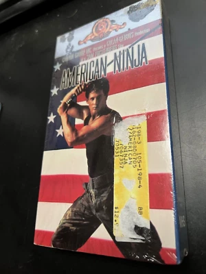 AMERICAN NINJA - Hard to find Vhs tape-1989 MGM/UA Video- NEW & Factory Sealed - Image 1 of 4