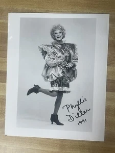 Phyllis Diller firmato autografato 8” X 10” - Foto 1 di 3