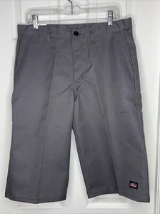Dickies Work Short Multi-use Pockets Gray Sz 34 - Picture 1 of 8