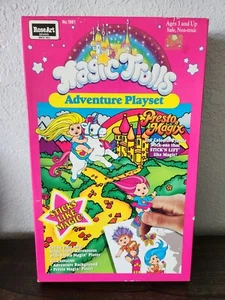 1992 Magic Trolls Rose Art Adventure Playset Presto Magix Vintage Sticker Set - Picture 1 of 11