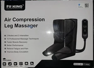 FIT KING Modello FT009A Terapia Compressione Aria Massaggio Gambe Polpaccio Piedi - Foto 1 di 4