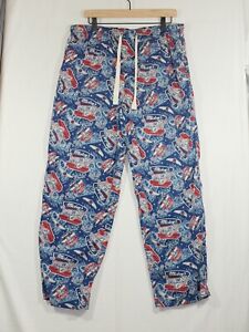 Walt Disney Parks Mickey's Speed Shop Pajama Pants Size L