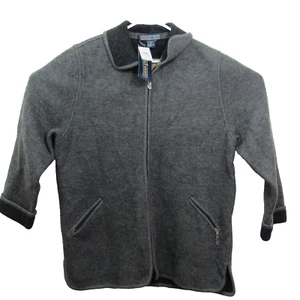 Herman Geist Womens Grey Wool Jacket Sweater size Med - Picture 1 of 7