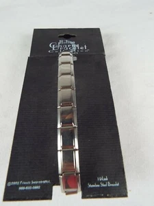 Colección Pulsera Italiana Charm, Pulsera Acero Inoxidable 19 Eslabones - Imagen 1 de 4