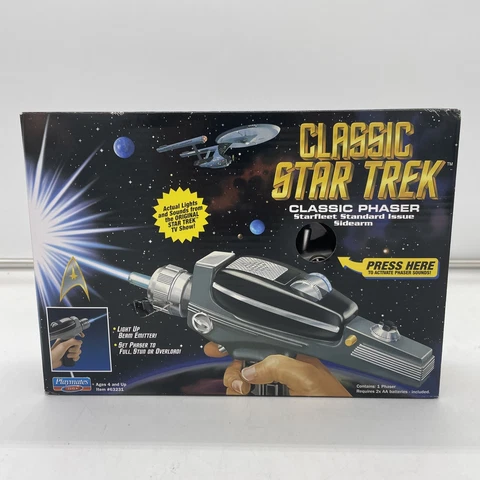 2022 Playmates Toys Star Trek Original Series Classic Phaser Lights & Sounds G1 Cover