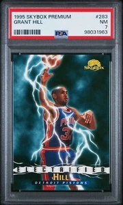 Skybox Premium Electrified #283 1995 Grant Hill PSA 7  - Imagen 1 de 2